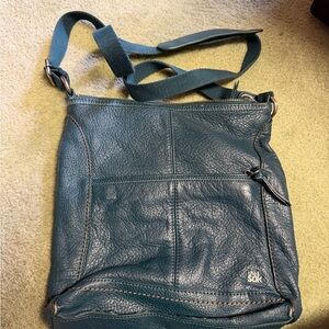 The Sak Blue Leather crossbody bag